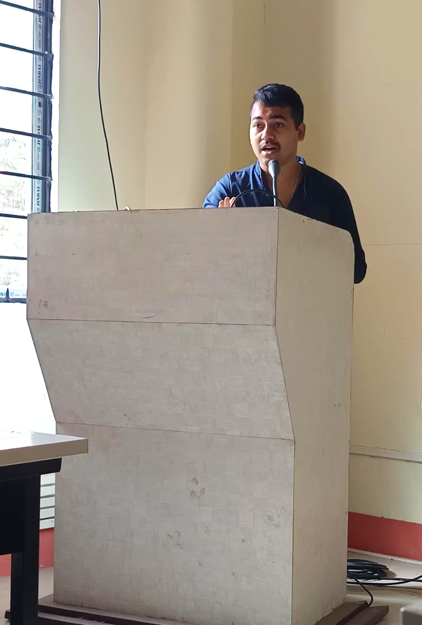 Delivering Keynote at Tezpur University